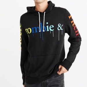 Abercrombie Rainbow Logo Mens Hoodie